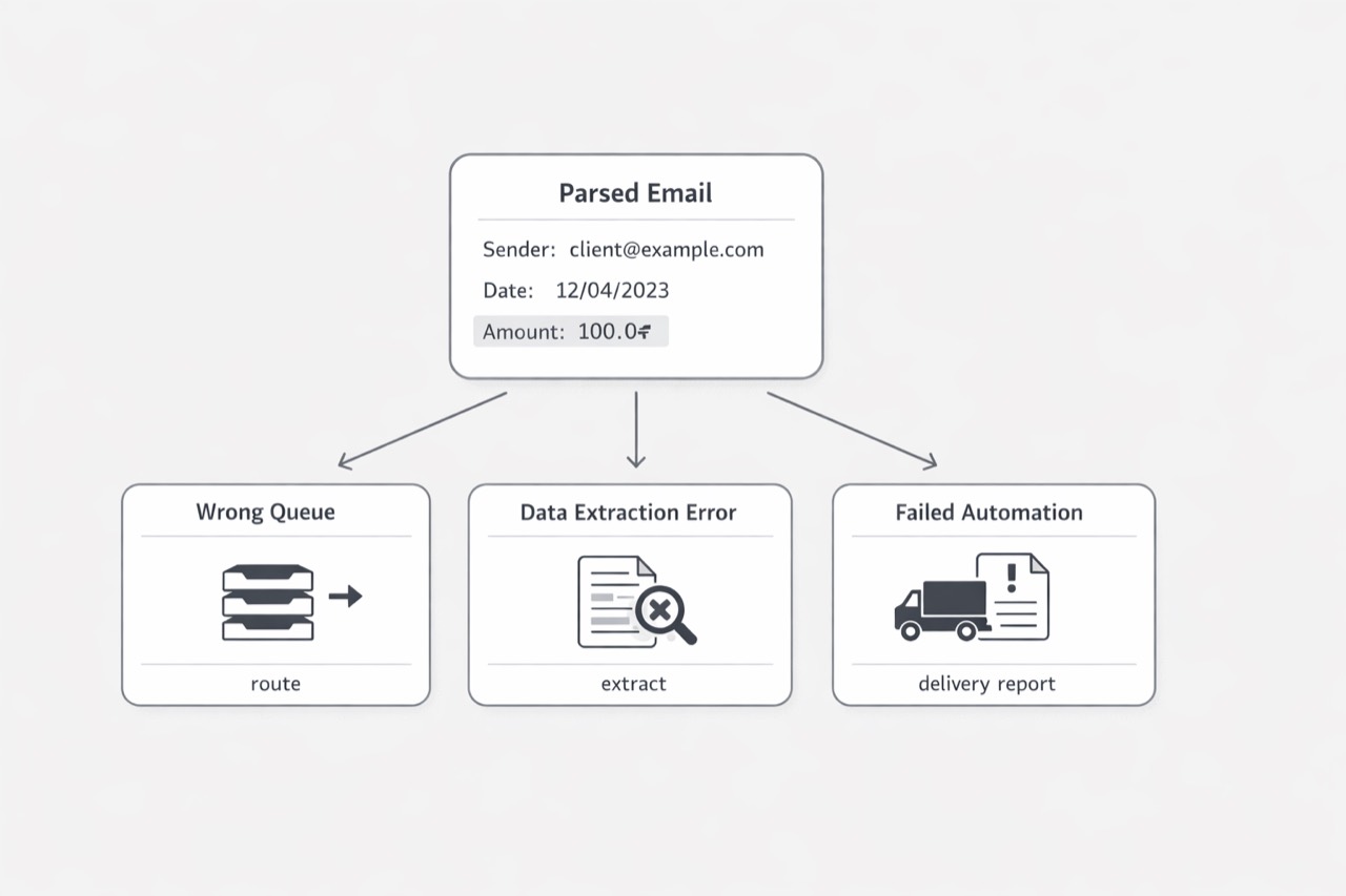Parser brittleness cascade concept image